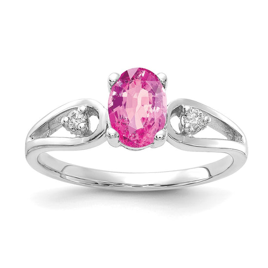 Oval Gemstone & Diamond rings