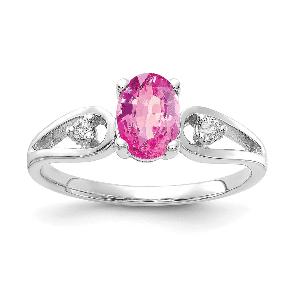 Oval Gemstone & Diamond rings