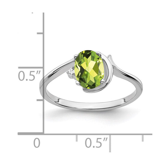 Oval Gemstone & Diamond Rings