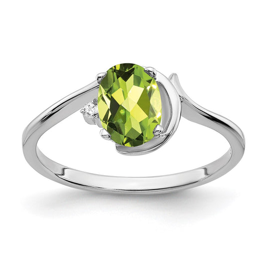Oval Gemstone & Diamond Rings