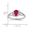 Oval Gemstone Rings
