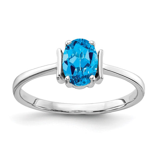 5x3mm Oval Gemstone Rings