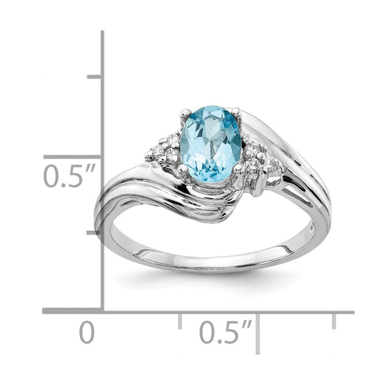 Oval Gemstone & Diamond Rings