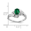 Oval Gemstone & Diamond Rings
