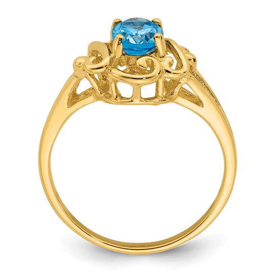 Oval Gemstone Rings