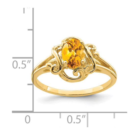 Oval Gemstone Rings