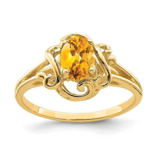 Oval Gemstone Rings