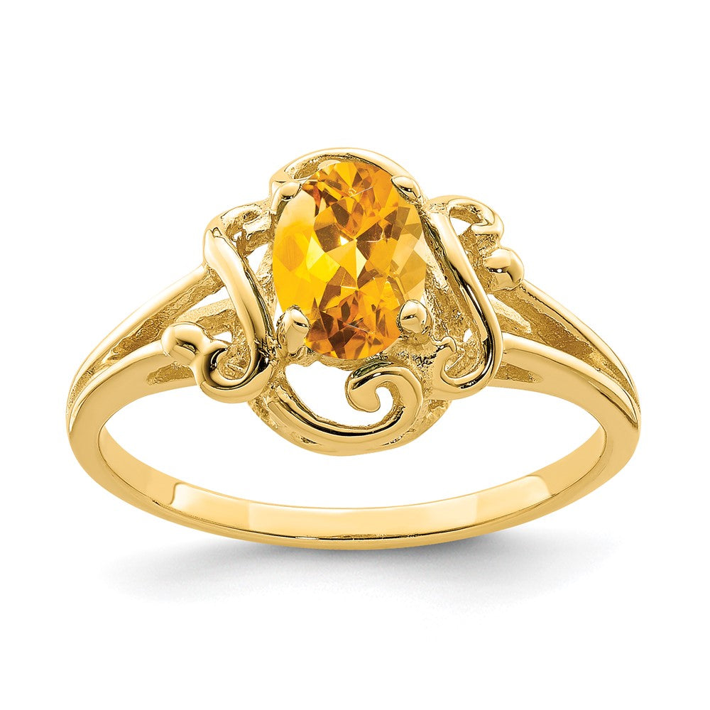 Oval Gemstone Rings