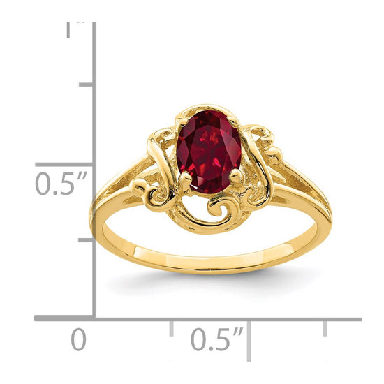 Oval Gemstone Rings