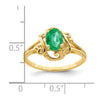 Oval Gemstone Rings