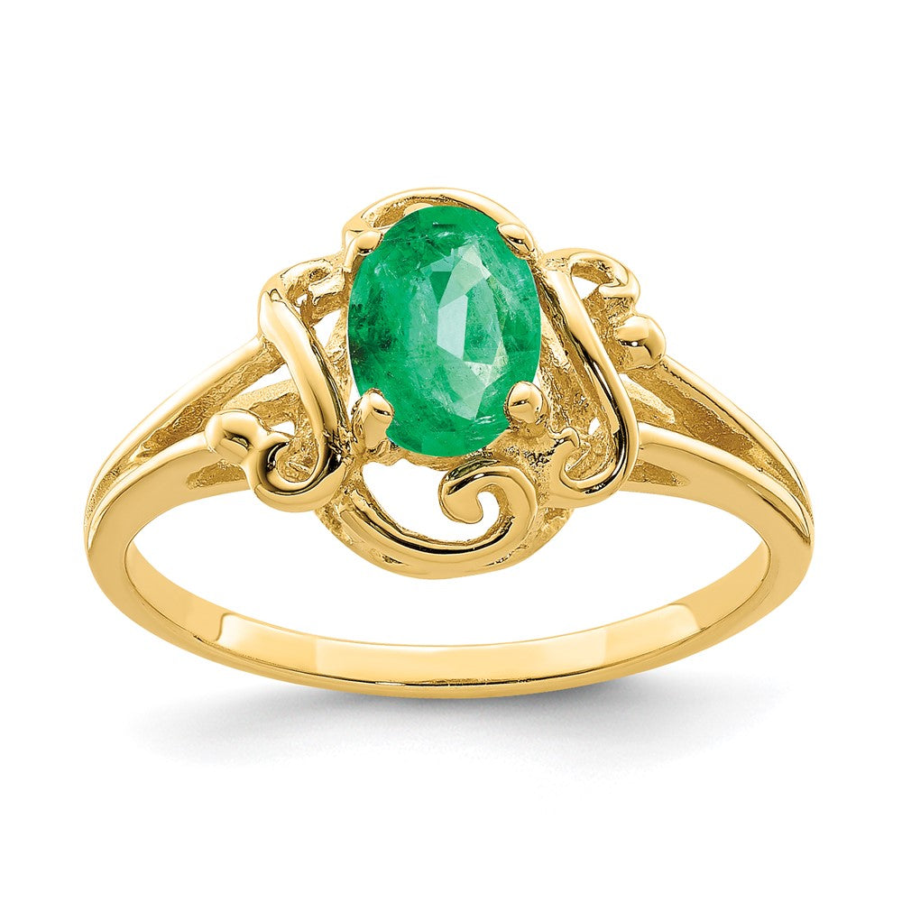 Oval Gemstone Rings