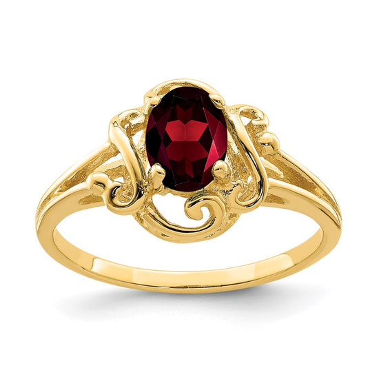 Oval Gemstone Rings