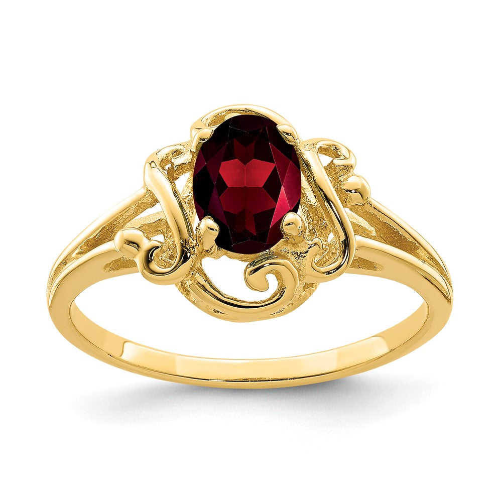 Oval Gemstone Rings