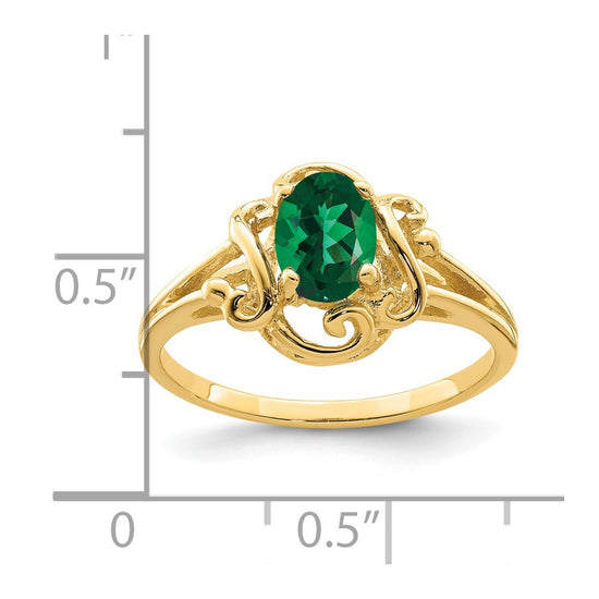 Oval Gemstone Rings