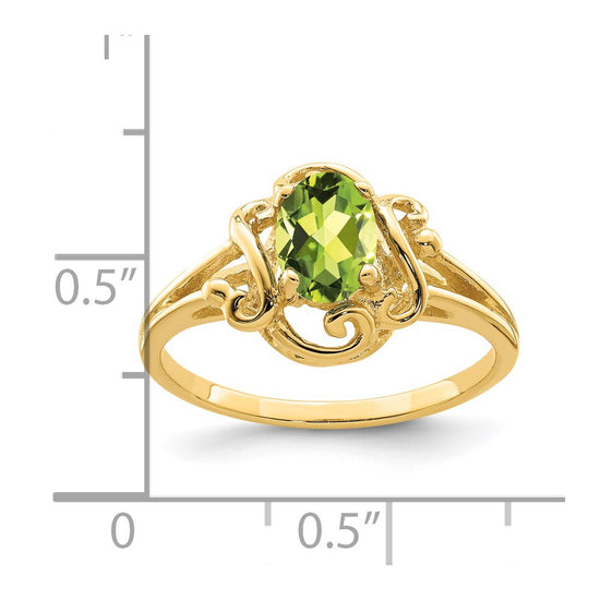 Oval Gemstone Rings