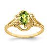 Oval Gemstone Rings