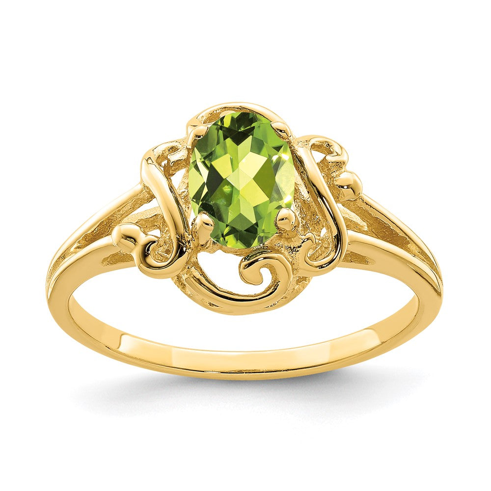 Oval Gemstone Rings