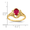 Oval Gemstone Rings