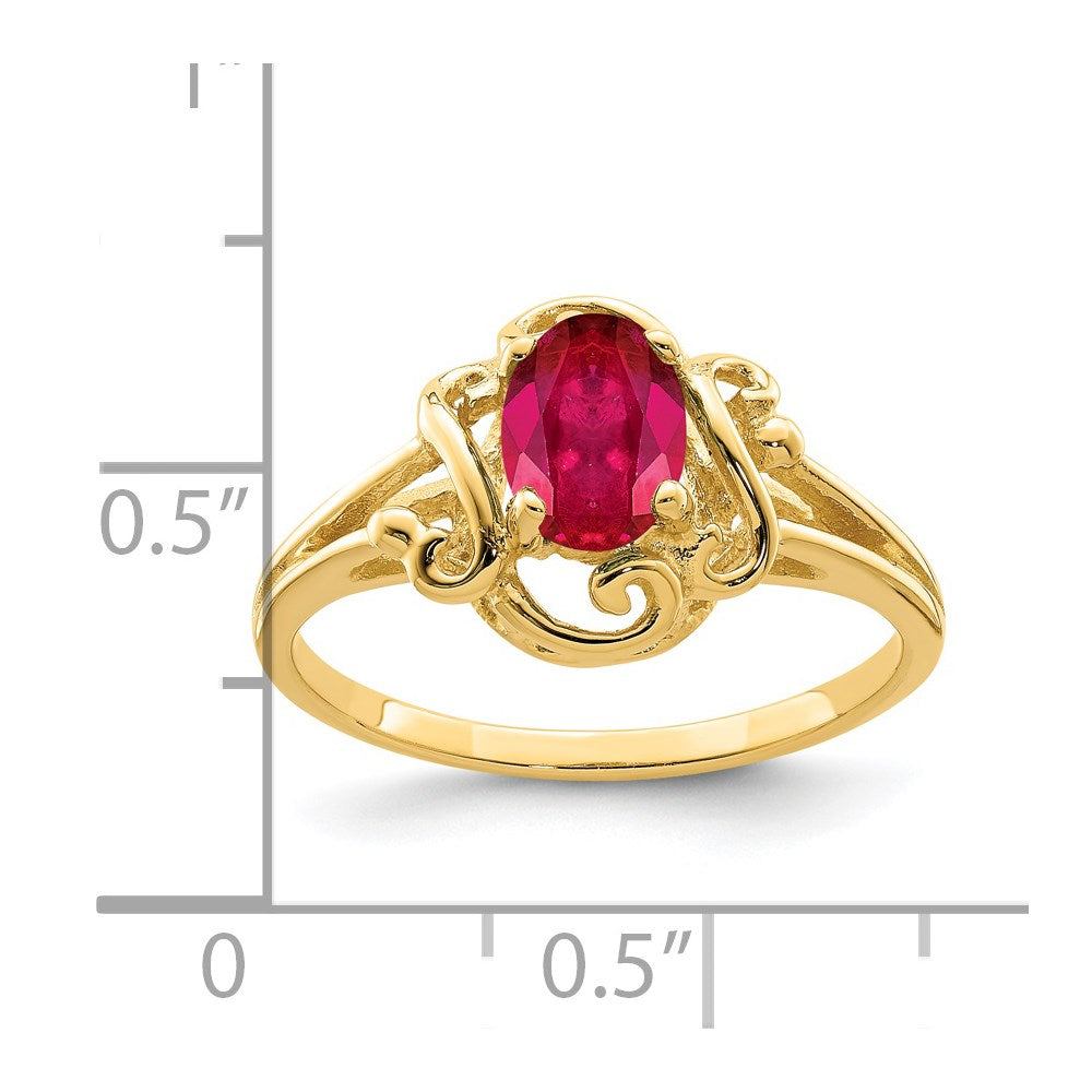 Oval Gemstone Rings
