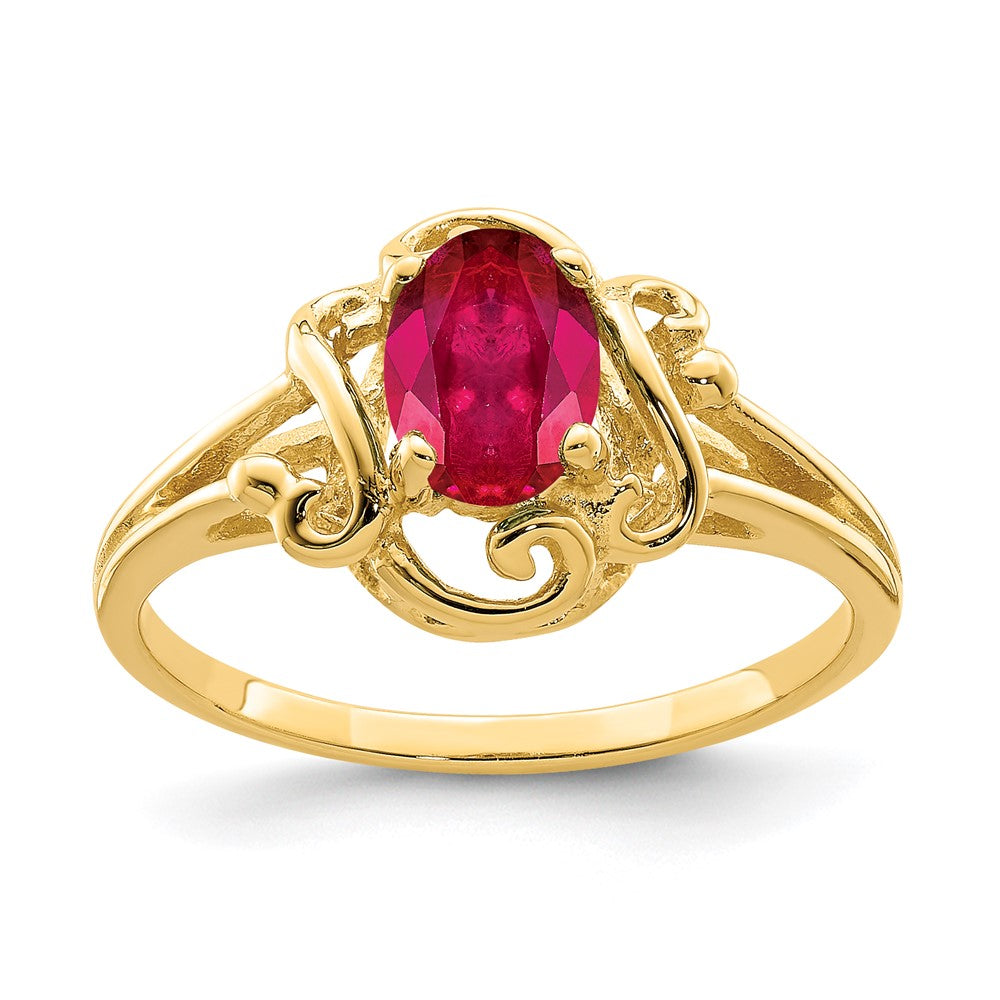 Oval Gemstone Rings