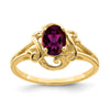 Oval Gemstone Rings