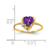 Heart Gemstone & Diamond rings