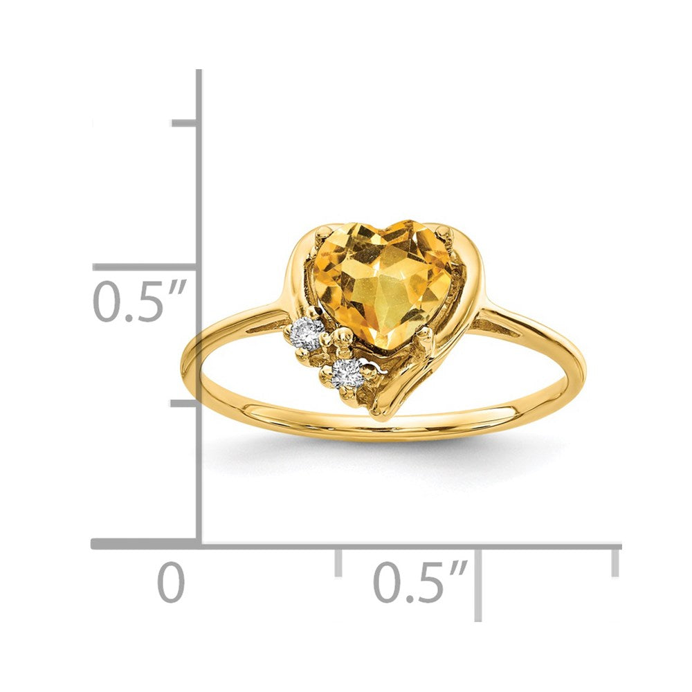 Heart Gemstone & Diamond rings