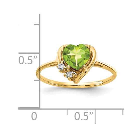 Heart Gemstone & Diamond rings