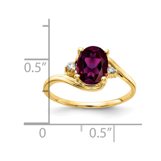 8x6mm Oval Gemstone Diamond Sings