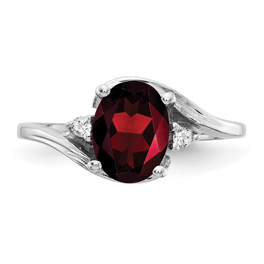 Oval Gemstone & Diamond Rings