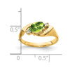 Oval Gemstone & Diamond Rings