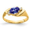 Oval Gemstone & Diamond Rings