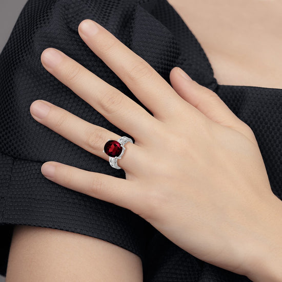 Gemstone & Diamond Rings
