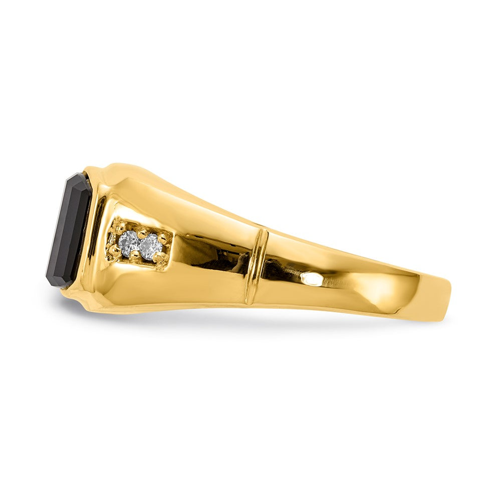 Men's Onyx & Diamond Rings
