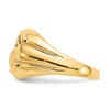 Men's Diamond & Onyx Claddagh Rings