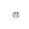 Men's Diamond & Onyx Claddagh Rings