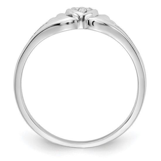 Diamond Heart Rings