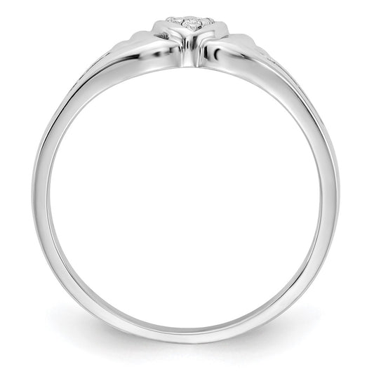 Diamond Heart Rings