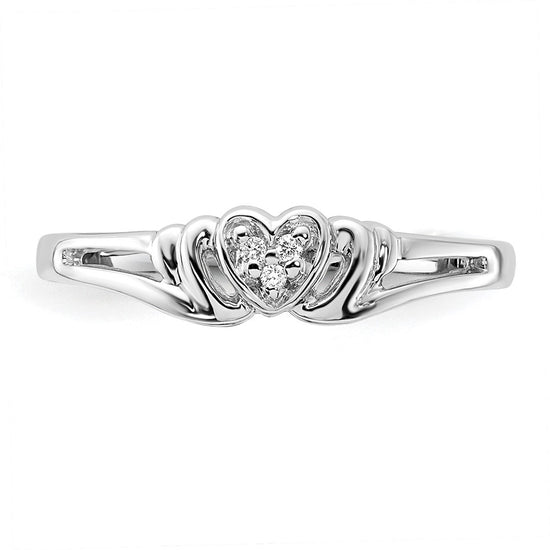Diamond Heart Rings