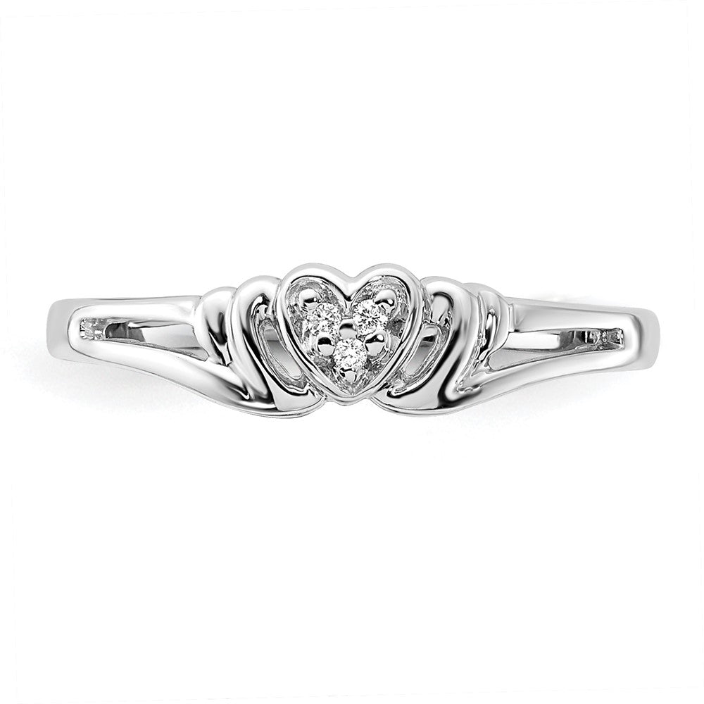 Diamond Heart Rings