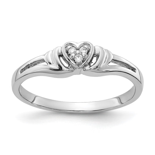 Diamond Heart Rings