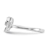 Gold Polished Diamond Heart Rings