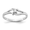 Gold Polished Diamond Ring