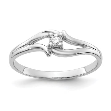 Gold Polished Diamond Ring