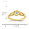 Gold Polished Diamond Ring