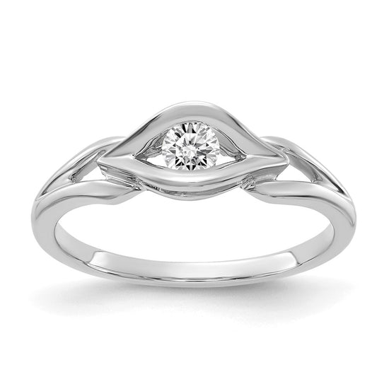Gold Polished Diamond Ring