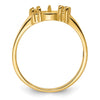 14k Diamond & 6mm Pearl Ring Mounting
