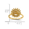 14k 7.5mm Pearl & Diamond Ring Mounting