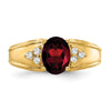 Oval Gemstone & Diamond Rings