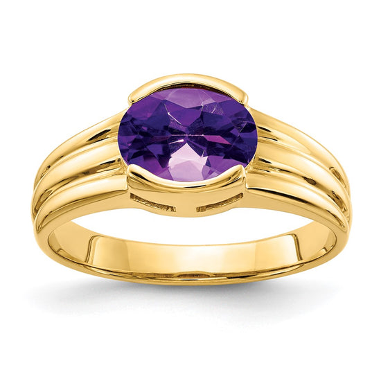Oval Gemstone Rings
